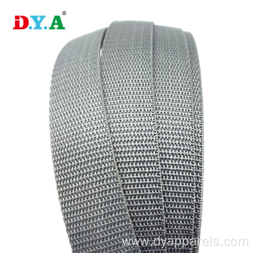 Cheap Price 25mm Gray Polypropylene Webbing PP Belt